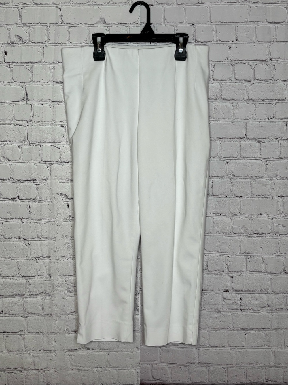 Chaps Petite White Capri Pants Size 12P